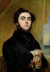 Porträt von Eugene Sue (1804-57) 1837